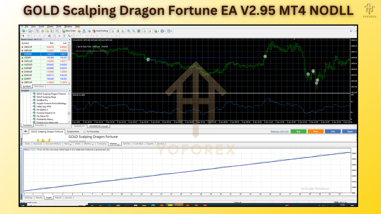 GOLD Scalping Dragon Fortune EA V2.95