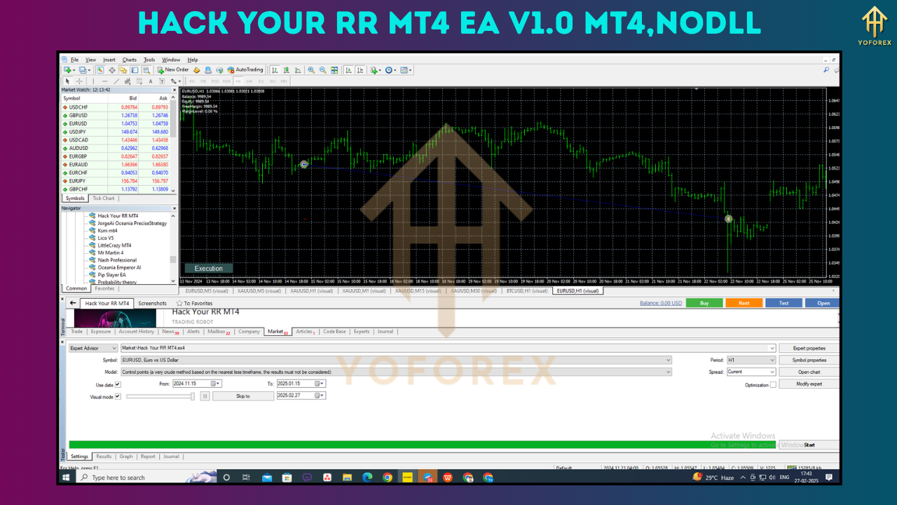 Hack Your RR MT4 EA V1.0