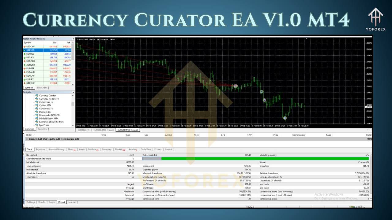 Currency Curator EA V1.0