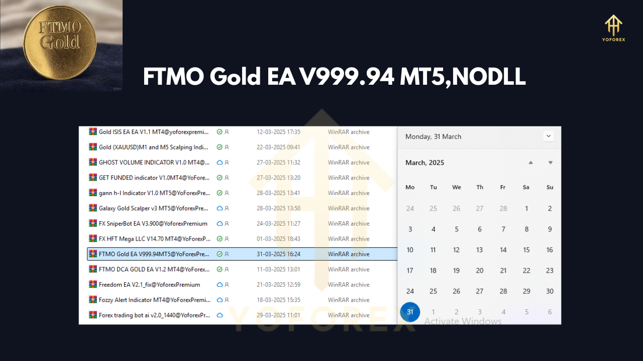 FTMO Gold EA V999.94 MT5