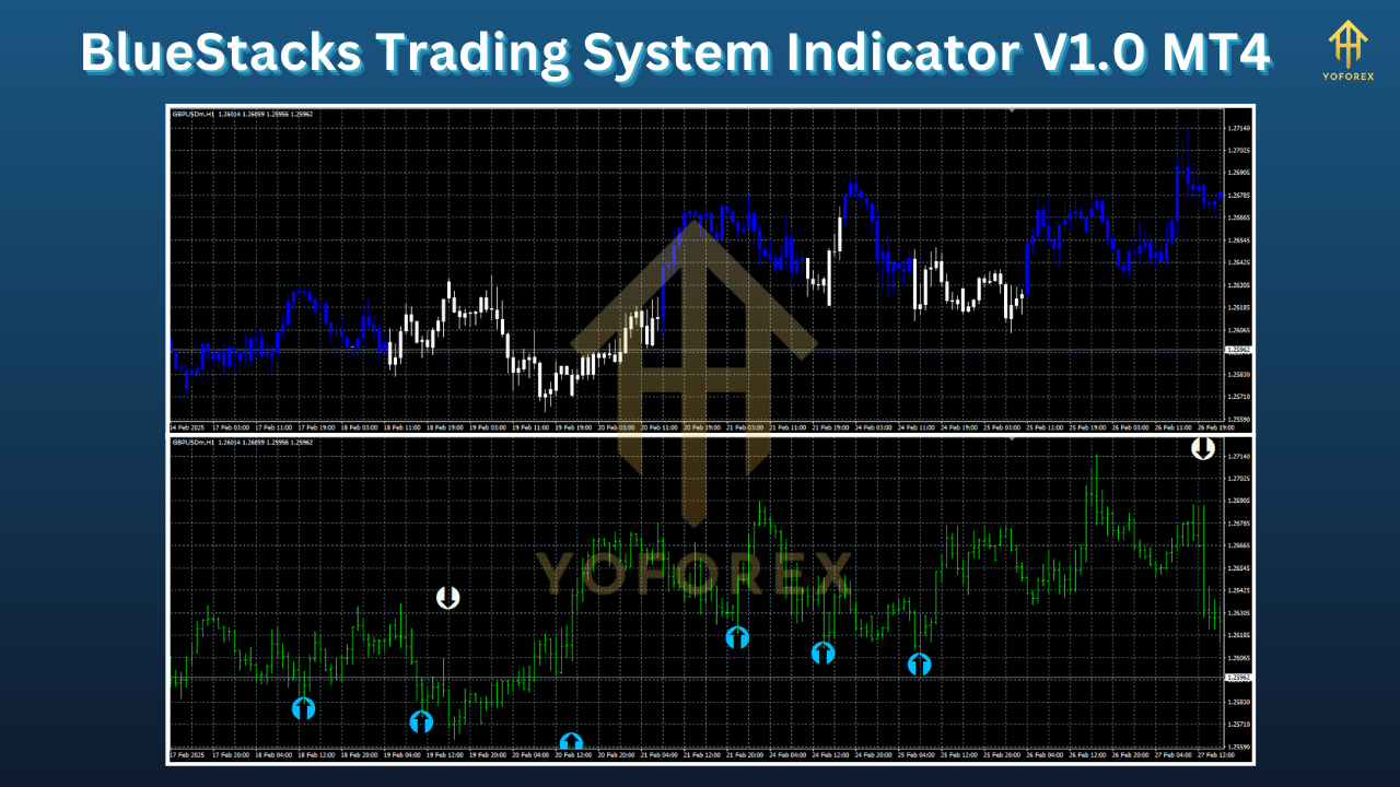 BlueStacks Trading System Indicator V1.0 MT4