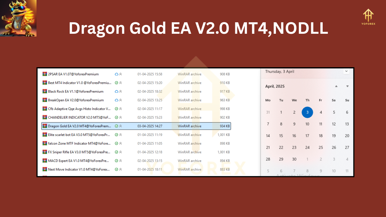 Dragon Gold EA V2.0 MT4