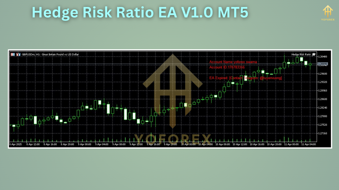 Hedge Risk Ratio EA V1.0 MT5