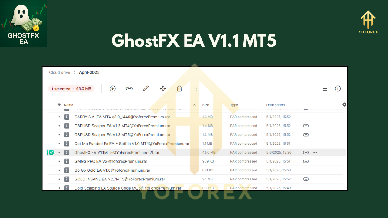 GhostFX EA V1.1 MT5
