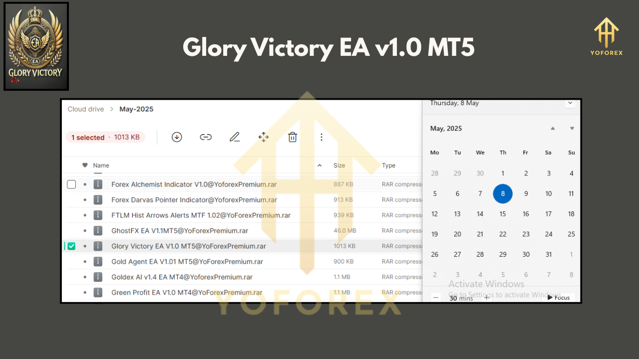 Glory Victory EA v1.0 MT5