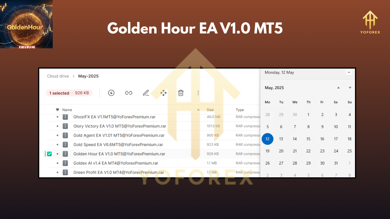 Golden Hour EA V1.0 MT5